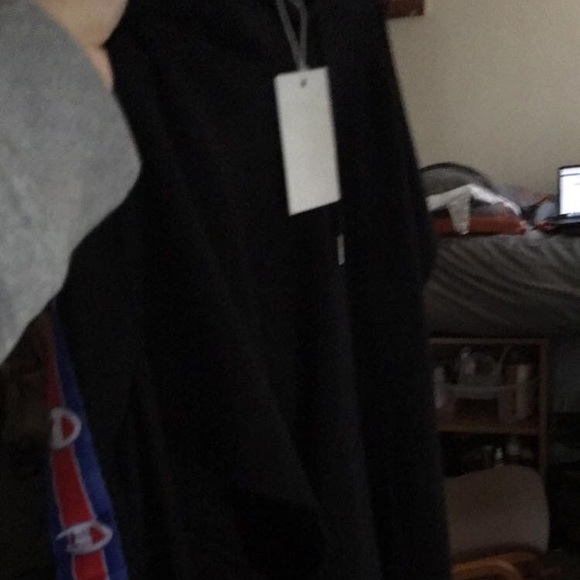 Vetements X champion hoodie black size L - Picture 3 of 5